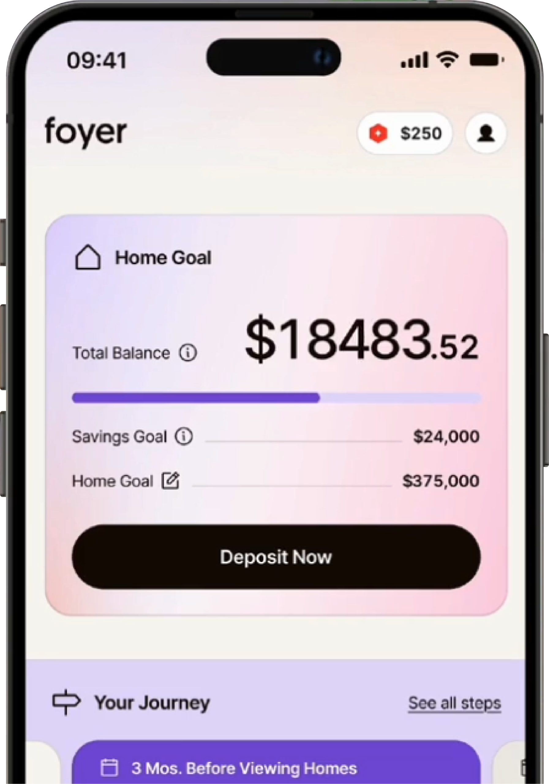 Foyer App Mockup